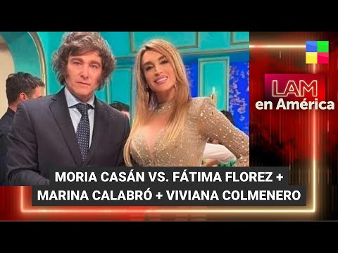 Moria Casán vs Fátima Florez + Marina Calabró - #LAM | Programa completo (21/11/23)