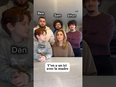 Y’en a un ici avec la madre