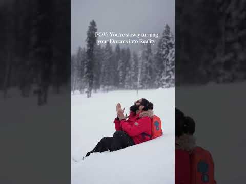 POV: You're slowly turning your dreams into reality ❄️