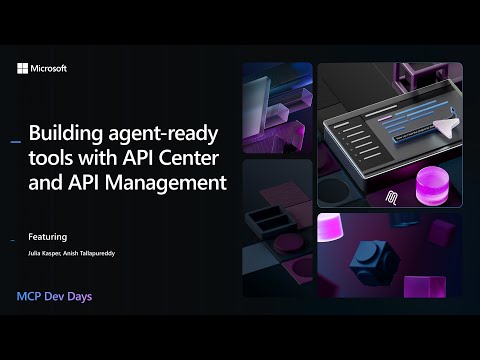 Building agent-ready tools with API Center and API Management