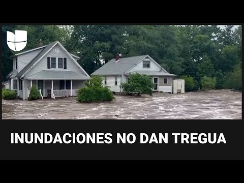 En un minuto: Alerta por letales inundaciones en Nueva York mientras calor extremo agobia al sur