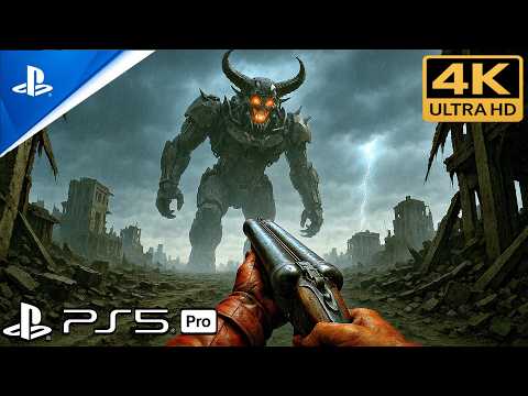 DOOM The Dark Ages NEW Gameplay (PS5 Pro) Doomguy Vs CTULHU Final Boss & TITANS 4K 60FPS