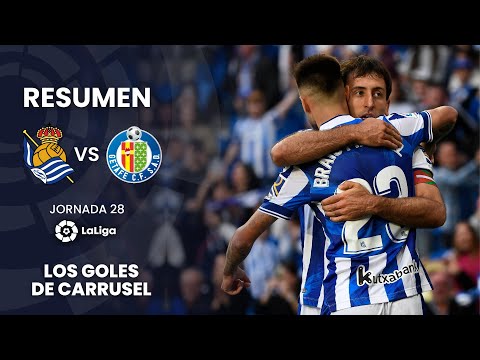 La Real Sociedad cumple en casa | Resumen de goles del Real Sociedad 2 - 0 Getafe