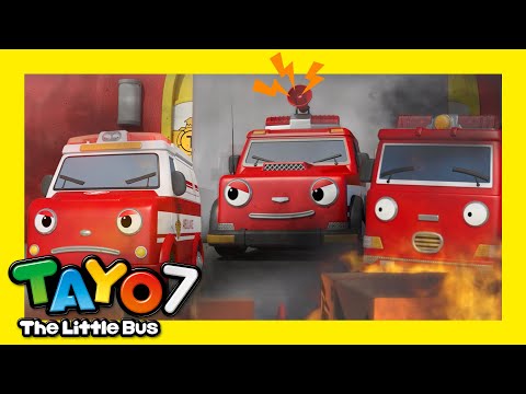 [55分] 🚌タヨ 第7 シーズン 1-5話 l しょうぼうしゃが ひをけすよ！🚒🔥 l ちびっこバス タヨ