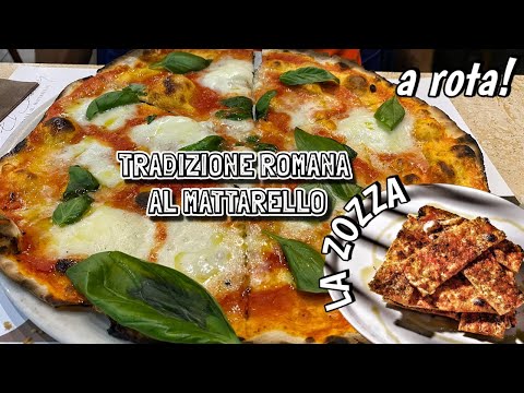 A ROTA Pizzeria Romanesca - Tradizione Romana al mattarello (la zozza, una pizza vecchia scuola)