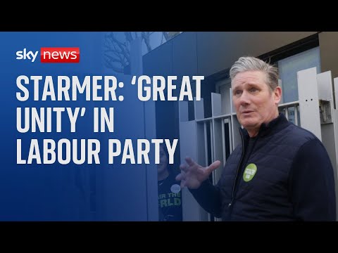 'Great unity' in Labour over ending suffering in Israel and Gaza, Starmer says