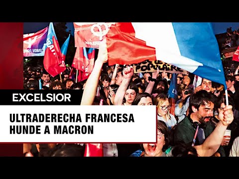 La ultraderecha francesa hunde a Macron; comicios anticipados
