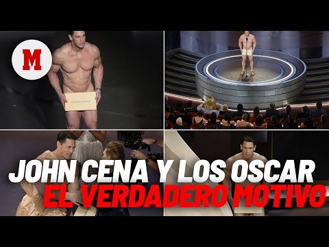 Desnudo integral de John Cena para la historia de los Premios Oscar: ¿Por qué lo hizo?