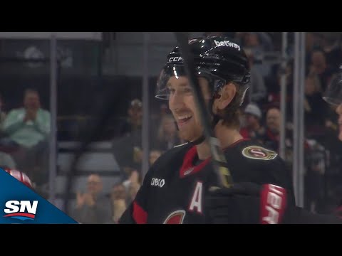 Senators Jake Sanderson Fires Home Power-Play Goal For 10th Of Season