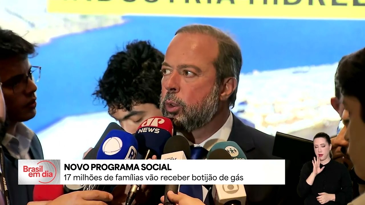 Governo federal terá programa de distribuição de botijão de gás