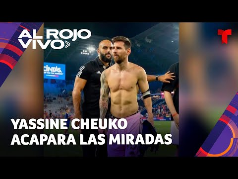 Yassine Cheuko: El musculoso guardaespaldas de Messi se está robando las miradas de los fans