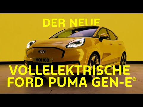 Der neue vollelektrische Ford Puma Gen-E®