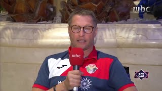 مدرب الاردن لا يستبعد مواجهة السعودية في نهائي آسيا