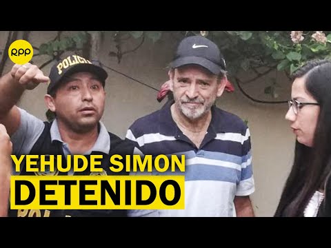 Yehude Simon fue detenido por caso Olmos