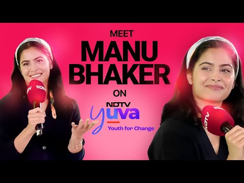 Manu Bhaker Speaks About Education, Sports, Mother &  Olympics Dream At The NDTV's Yuva Conclave