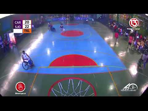 Baloncesto en silla de ruedas | San José – Cartago | Juegos Nacionales 2023