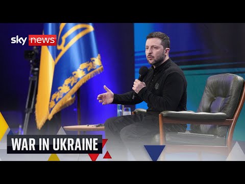 Zelenskyy news conference ahead of Ukraine war anniversary