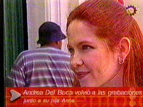 DiFilm - Andrea del Boca vuelve a las grabaciones junto a su hija Anna (2001)