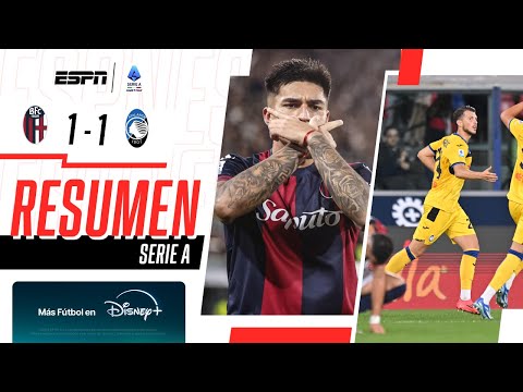 GOLAZO DE SANTI CASTRO EN EL EMPATE DE ROSSOBLÚ Y LA DEA | Bologna 1-1 Atalanta | RESUMEN