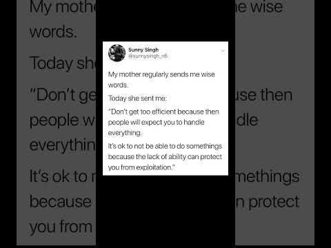 my mom's dark advice... | subscribe for more #motivation 😊👍
