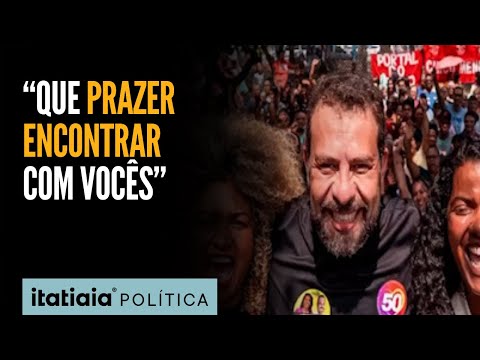 GUILHERME BOULOS SE REÚNE COM MOVIMENTO SEM TETO: 'QUE PRAZER'