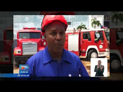 Incendio en Central Termoeléctria del occidente de Cuba