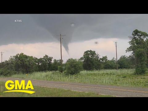 At least 10 tornadoes touch down across 3 states
