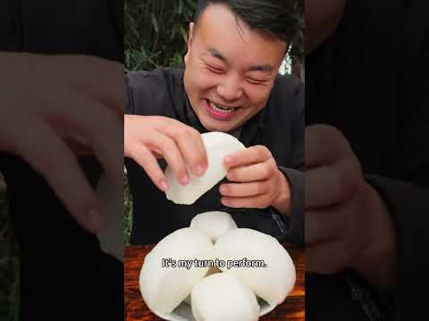 如何做到吃馒头，吃那么快的