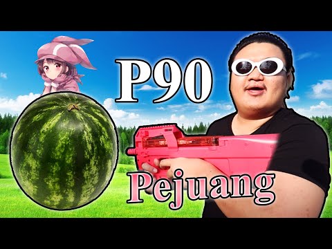 P90พีจังVSแตงโม🍉