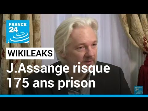 Extradition de Julian Assange : le lanceur d'alerte risque 175 ans de prison • FRANCE 24
