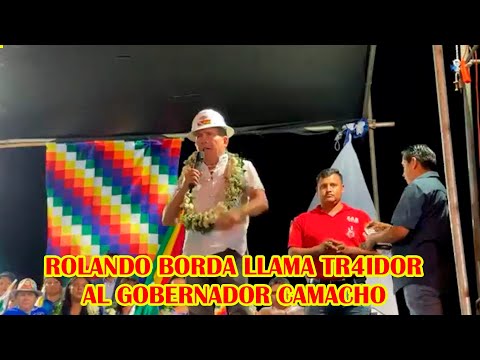 ROLANDO BORDA PROPONE CUMBRE POR EL CENSO Y NUNCA MÀS DEBE HABER PARO EN SANTA CRUZ..