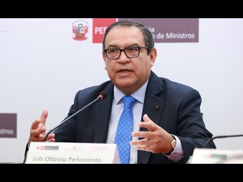Alberto Otárola cuestiona fondos de 1600 millones de soles en cuentas de Contraloría