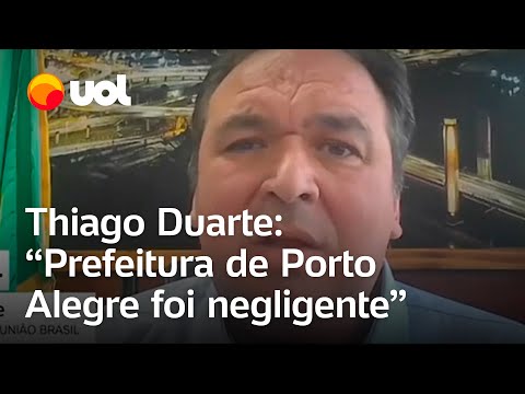 Prefeitura de Porto Alegre negligenciou combate às cheias de propósito, diz pré-candidato do União