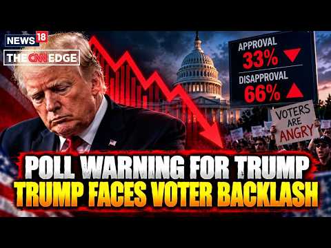 Midterm Polls <strong>LIVE</strong>: Trump Faces Massive <strong>Voter</strong> Backlash as Approval Hits Record Low | N18G