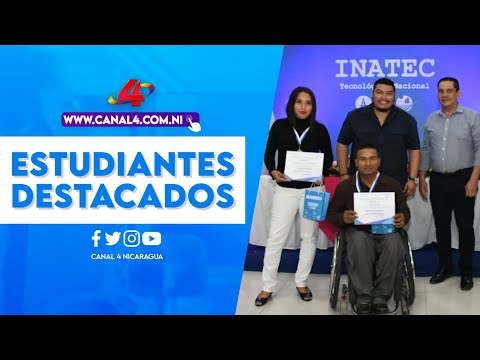Estudiantes Técnicos destacados en Nicaragua son reconocidos en el Día del Estudiante