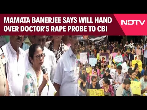 Kolkata Doctor Case | Mamata Banerjee Says Will Hand Over Doctor's Rape-Murder Probe To CBI