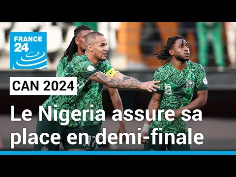 CAN 2024 : le Nigeria tient son rang de favori face à l'Angola • FRANCE 24
