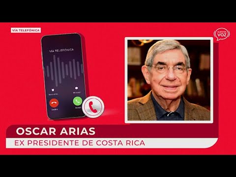 Óscar arias habla sobre situación en Nicaragua