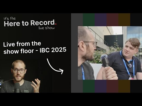 🔴 IBC 2025 - Live from the show floor // H2R Live with Jonas