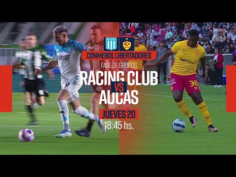 Racing VS. Aucas - Copa CONMEBOL Libertadores 2023 - Fase de Grupos - FOX Sports PROMO