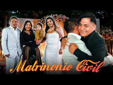 Así fue la boda civil de mi cuñado 💍✨ ¡Qué momento tan especial!
