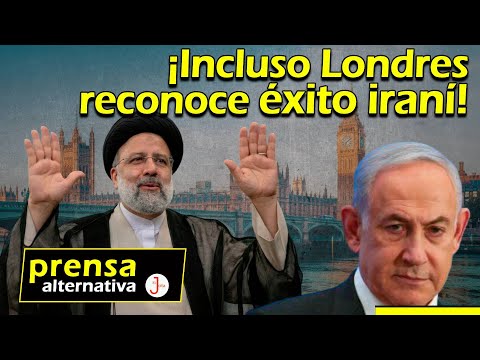 Desde Reino Unido desmienten versión israelí sobre éxito de ataque iraní