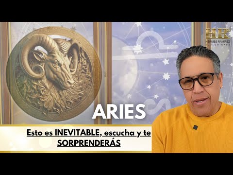 ARIES: Las CARTAS del TAROT lo PREDECIRÁN... Esto es INEVITABLE, escucha y te SORPRENDERÁS