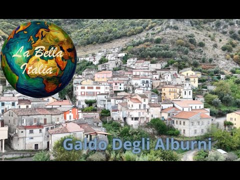 Galdo frazione di Sicignano degli Alburni (SA) - Campania - Italy - Video con drone