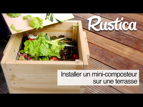 Installer un lombricomposteur sur une terrasse