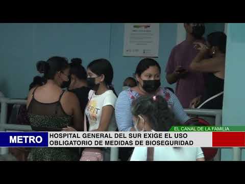 15  HOSPITAL GENERAL DEL SUR EXIGE EL USO OBLIGATORIO DE MEDIDAS DE BIOSEGURIDAD