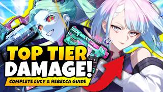 LUCY AND REBECCA ARE INSANE! BEST Lucy & Rebecca Guide & Build [Best E