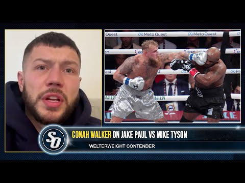 ‘MIKE TYSON HAS A F***ING LOSS TO JAKE PAUL, ABOMINATION!’ – Conah Walker on CONOR BENN