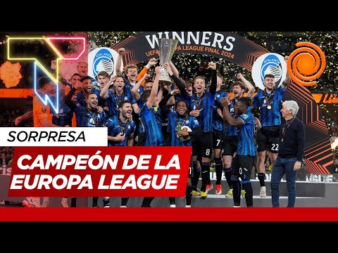 Atalanta le sacó el invicto al Bayer Leverkusen y se consagró campeón de la Europa League