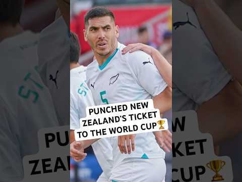 Michael Boxall making New Zealand’s World Cup dreams come to life!🇳🇿